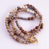 Soul 88 GoldShiny, lange Edelstein Wechselkette